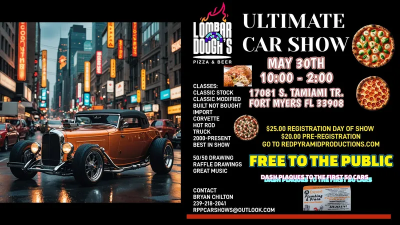 Lombardough's Pizza Ultimate Car Show