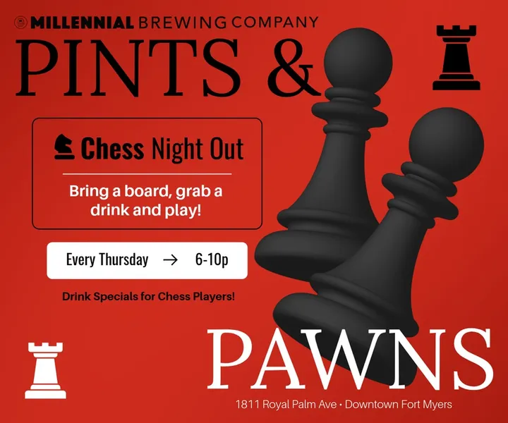 Pints Pawns - Chess Night at Millennial
