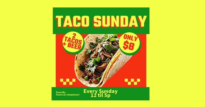 Taco Sundays w/ Tacos Los Campiones