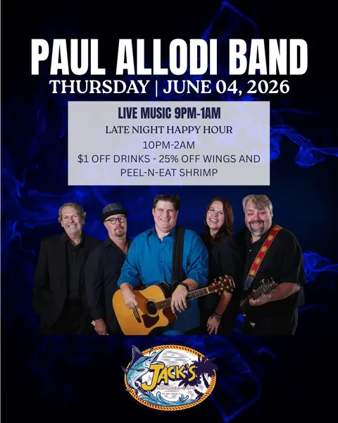 Paul Allodi Band LIVE at Jacks