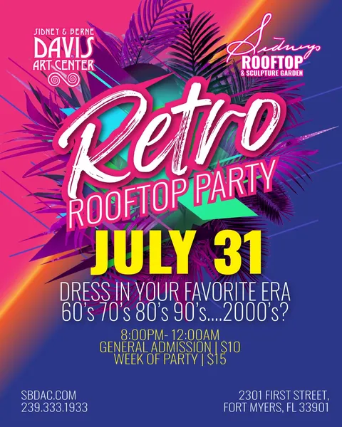 Retro Rooftop Dance Party