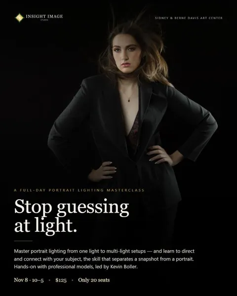 Making the Portrait: A Masterclass in Light and Presence