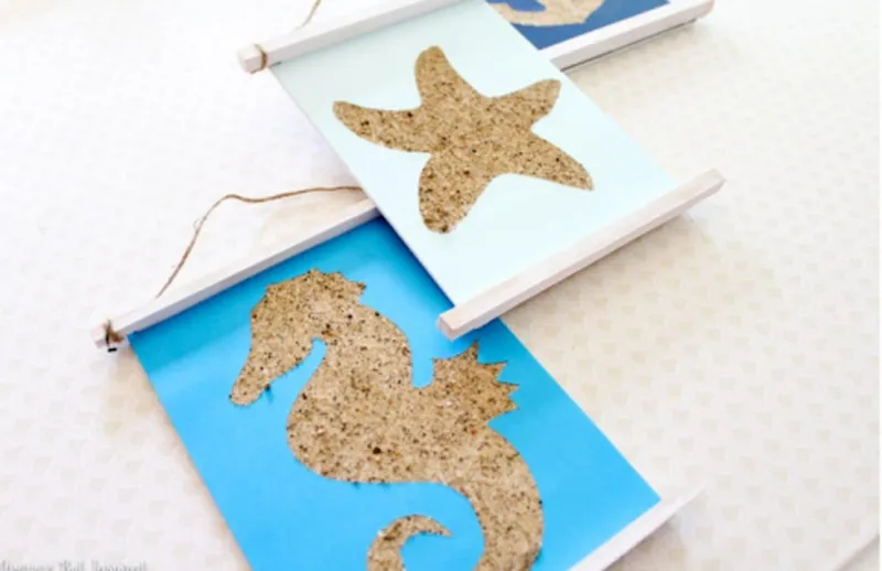 DIY Sand Art & Rock Painting