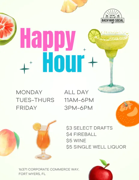 happy hour