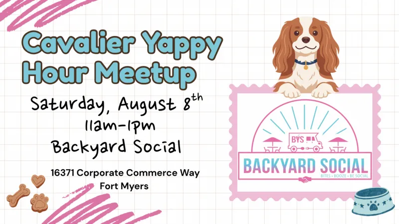 Yappy Hour King Charles Cavalier Meetup