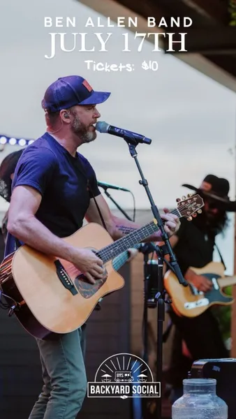 Ben Allen Band Live