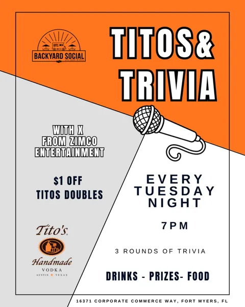 Trivia Tuesday - Titos and Trivia