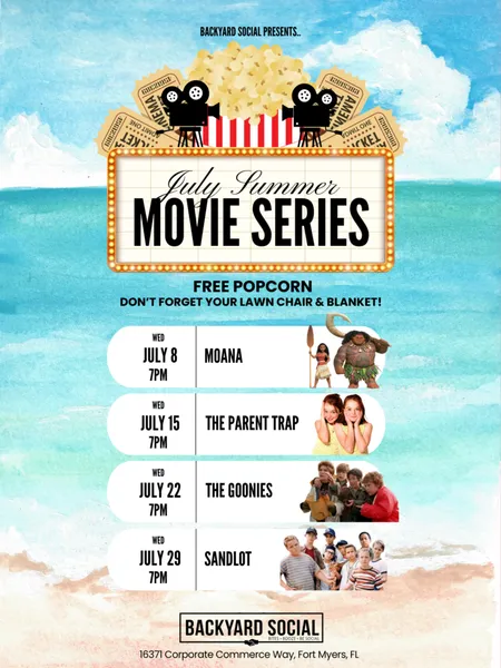 Movies on the Lawn Summer Series