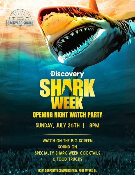 Shark Week Opening Night Watch Party