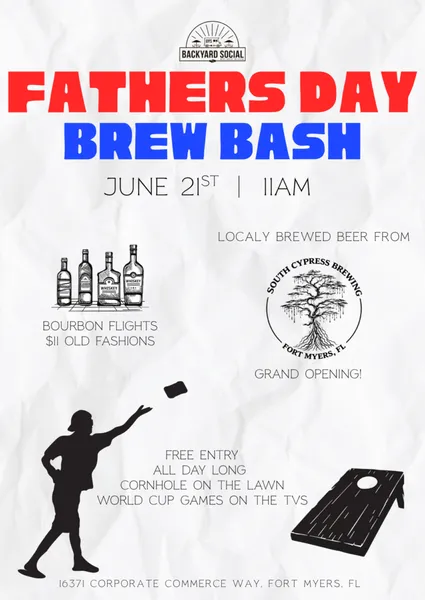bourbon, blues & brews-fathers day at backyard social