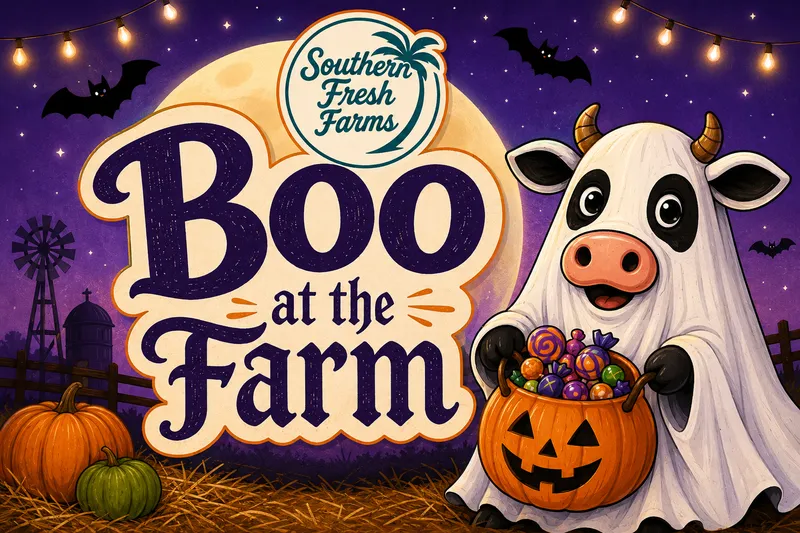 Boo at the Farm Trick or Treating