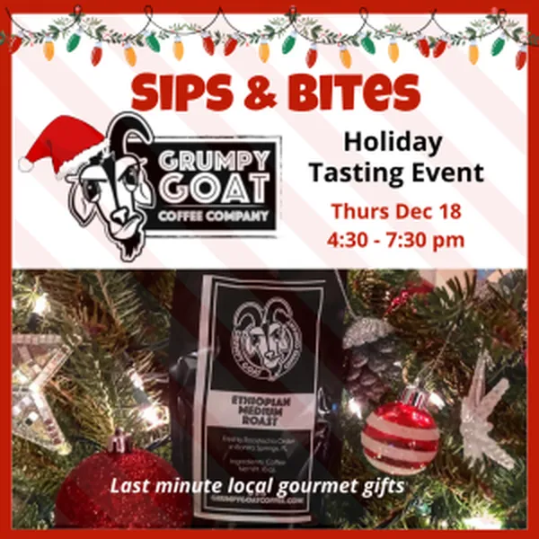 Grumpy Goat Coffee hosts holiday tasting event