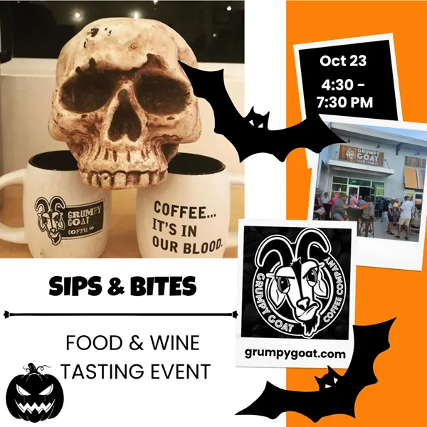 Grumpy Goat Coffee to host Sips and Bites free tasting event Oct 23