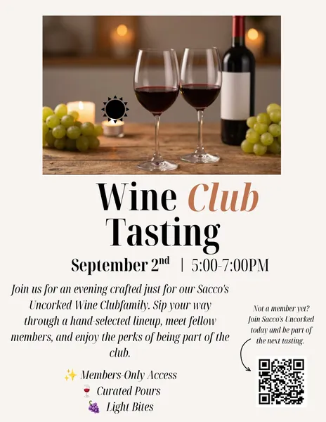 Wine Club Tasting