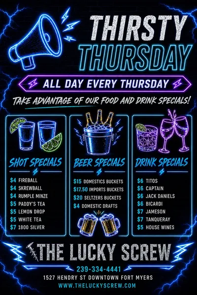 Thirsty Thursday