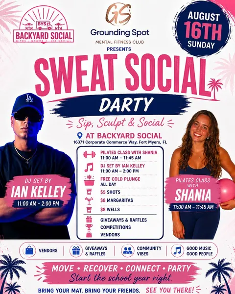 Silly Week @ Backyard with Shania & Ian Kelly