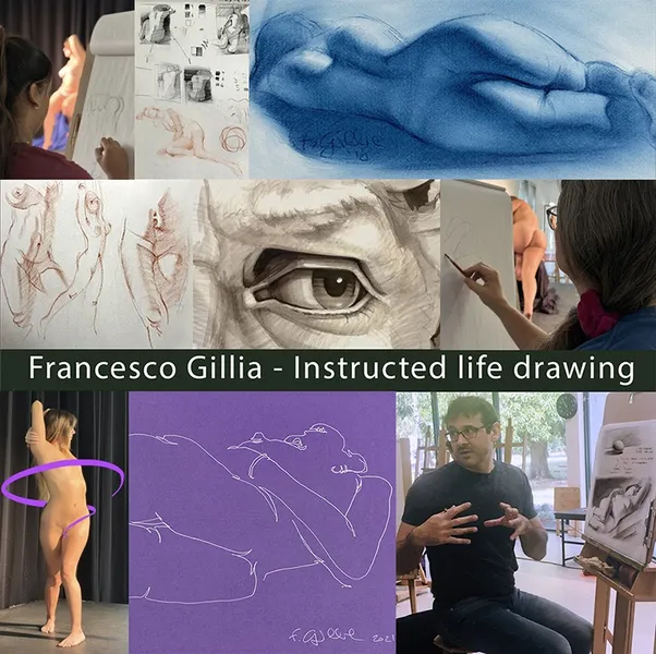 Instructed Life Drawing Gestural Structural Approach to the Figure 18+ Beginner to Advanced Level