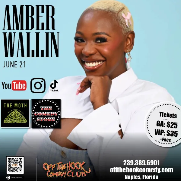 Comedian Amber Wallin Live in Naples Florida