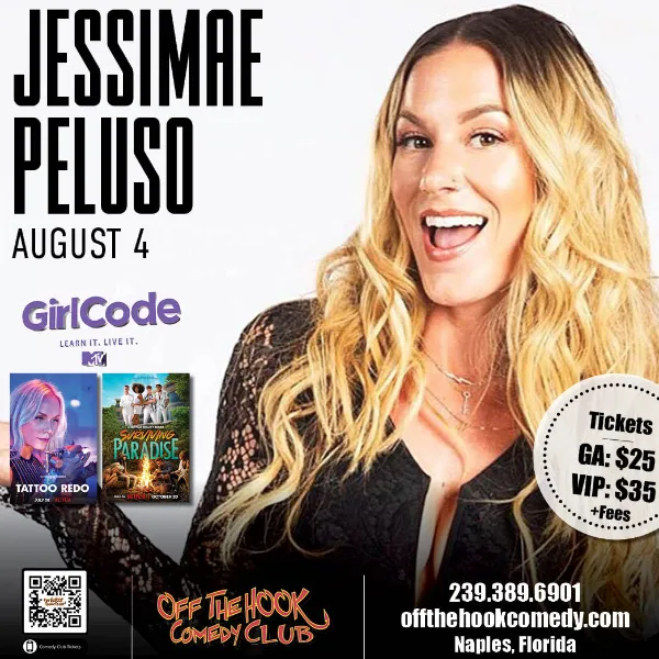 Comedian Jessimae Peluso Live in Naples, Florida!