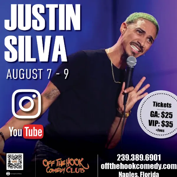 Comedian Justin Silva Live in Naples Florida