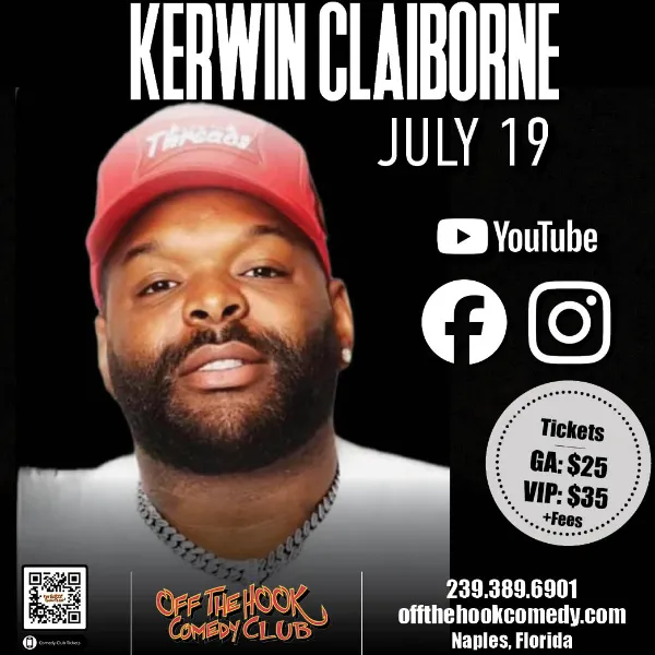 Comedian Kerwin Claiborne Live in Naples Florida