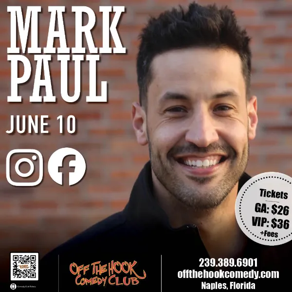 Comedian Mark Paul Live in Naples Florida
