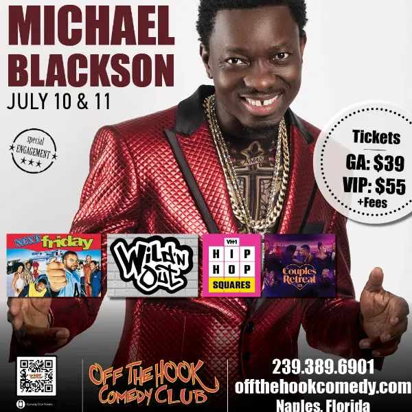 Comedian Michael Blackson Live in Naples Florida