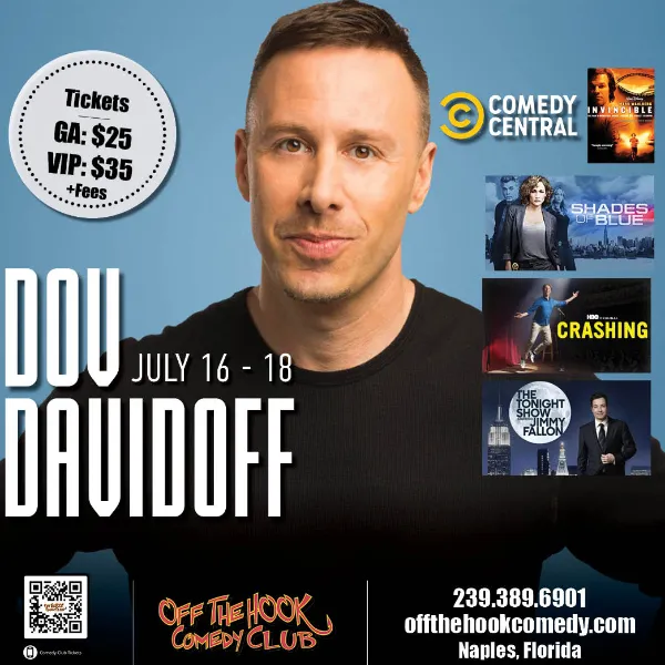 Comedian Dov Davidoff Live in Naples, Florida