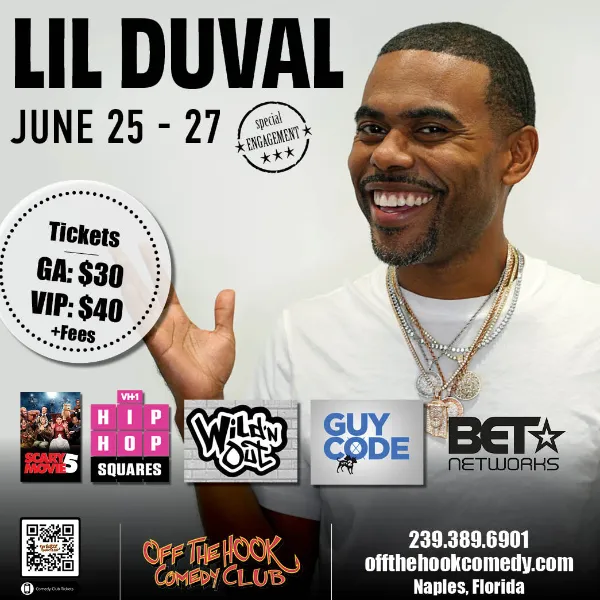 Comedian Lil Duval Live in Naples Florida