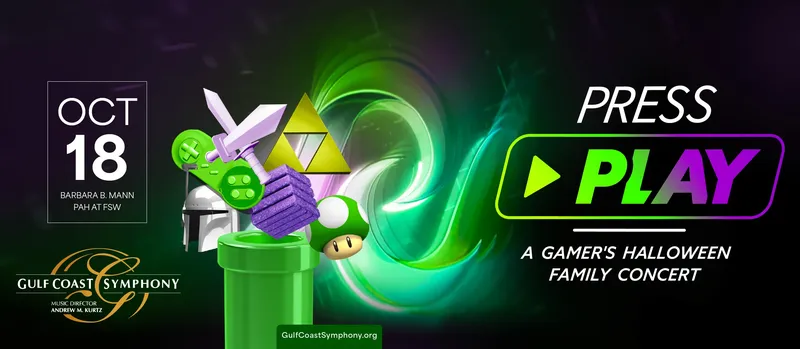 PRESS PLAY: A Gamers Halloween Family Concert