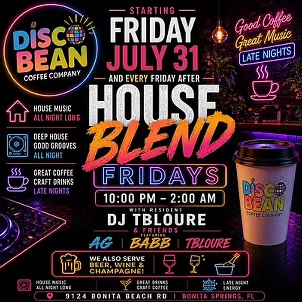 House Blend Fridays with DJ TBloure & friends