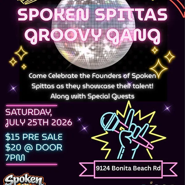 Spoken Spittas Groovy Gang Night